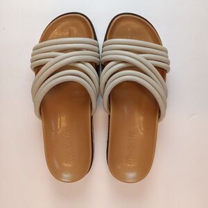 Madewell Charlie Strappy Slide Sandals Womens 6.5